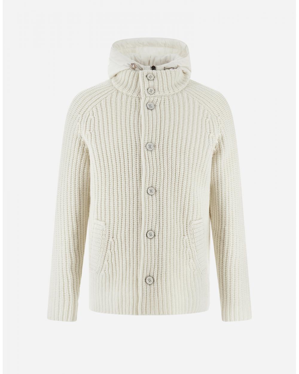 CARDIGAN HERNO BLANC