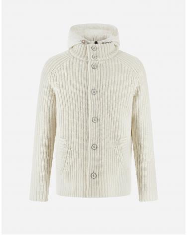 CARDIGAN HERNO BLANC