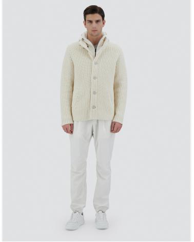 CARDIGAN HERNO BLANC