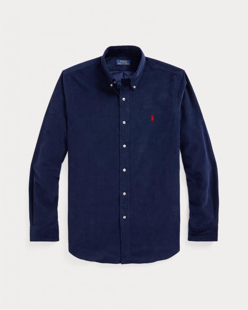 CHEMISE VELOURS RALPH LAUREN