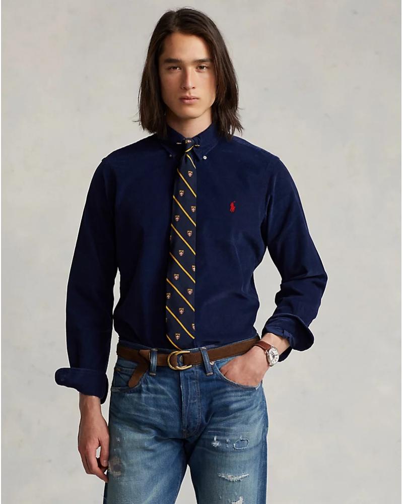 CHEMISE VELOURS RALPH LAUREN