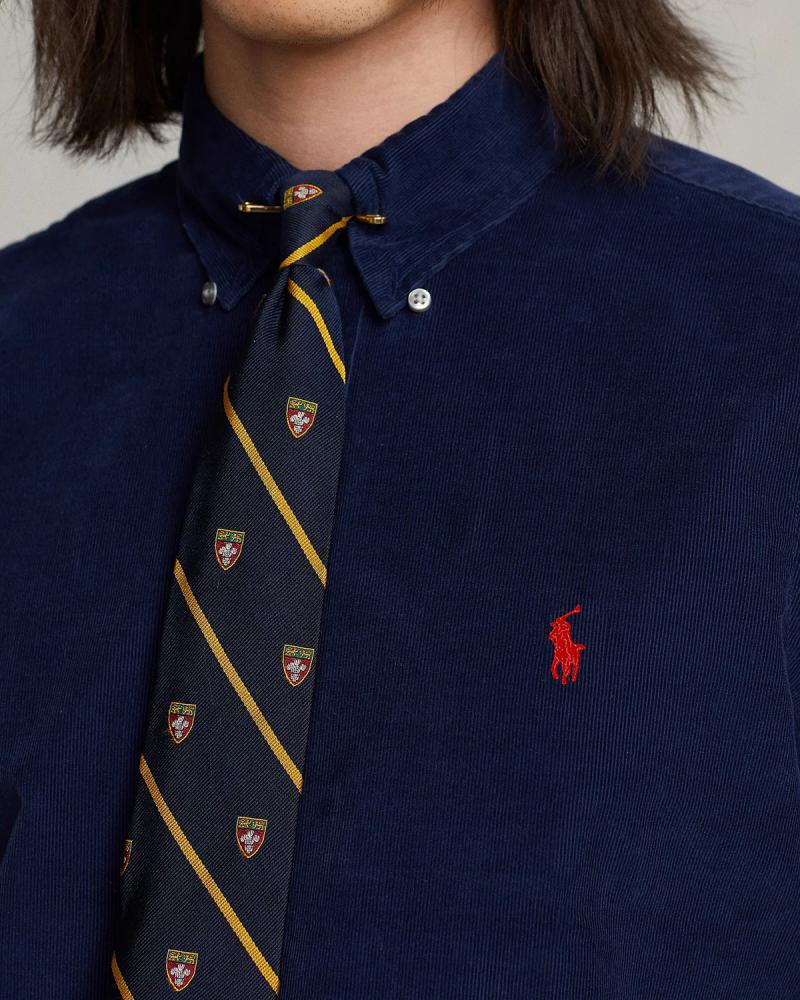 CHEMISE VELOURS RALPH LAUREN