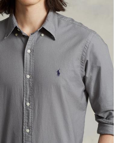 CHEMISE RALPH LAUREN GRIS