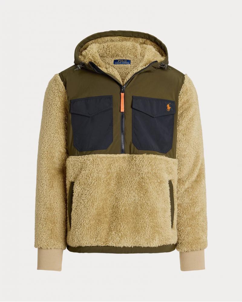 SWEAT RALPH LAUREN A CAPUCHE HYBRIDE