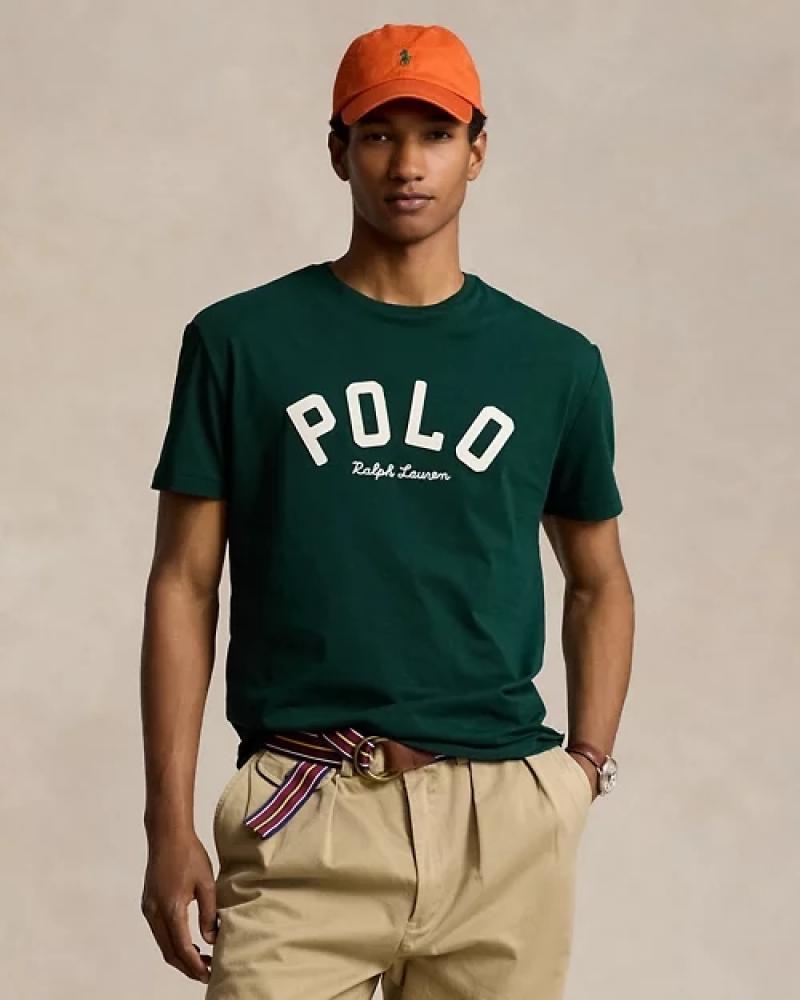 TEE SHIRT RALPH LAUREN  VERT