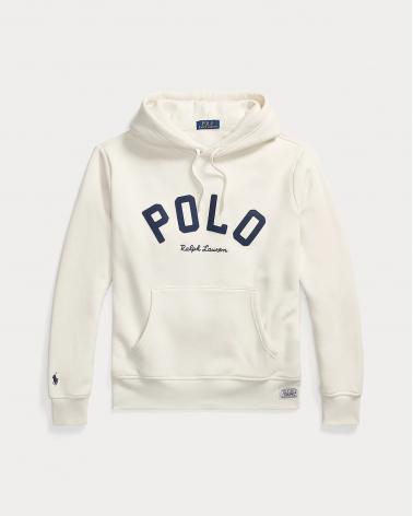 SWEAT HOODIE RALPH LAUREN BLANC