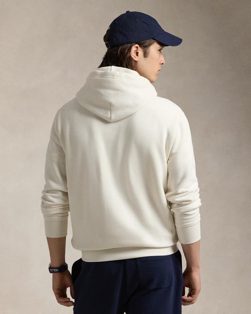 SWEAT HOODIE RALPH LAUREN BLANC