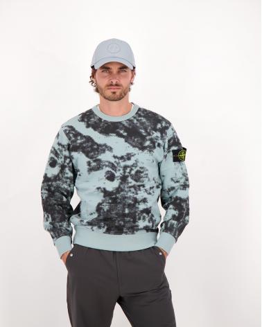 SWEAT STONE ISLAND 669 E3 0066 GRIS VERT