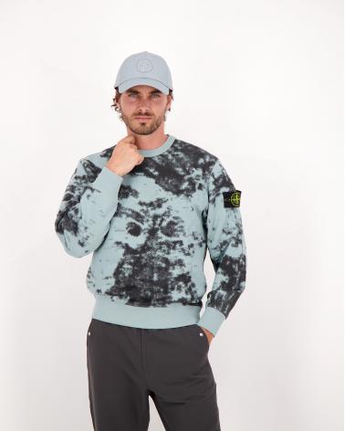 SWEAT STONE ISLAND 669 E3 0066 GRIS VERT