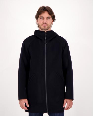 MANTEAU ASPESI DOUBLE FACE  MARINE MARRON