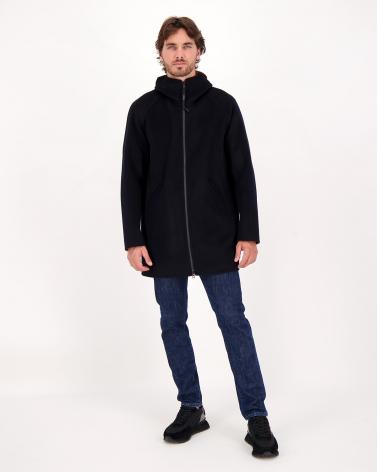 MANTEAU ASPESI DOUBLE FACE  MARINE MARRON