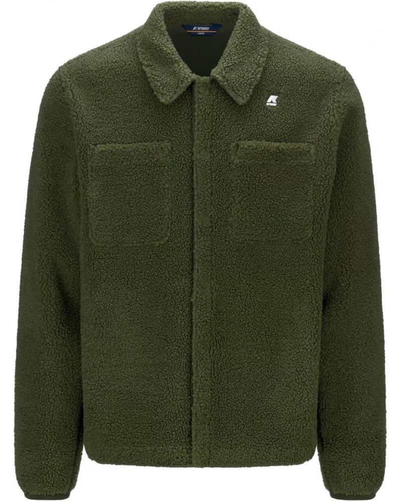 SURCHEMISE CAMERON SHERPA POLAR K-WAY GREEN