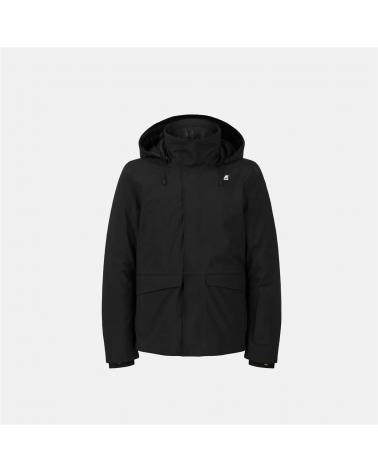 BLOUSON K-WAY JACKEN BONDED NOIR