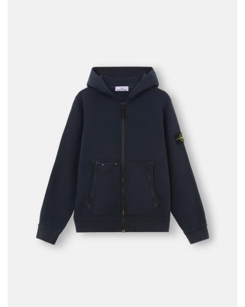 GILET STONE ISLAND SWEAT ZIPPE HOODIE 3341  0120