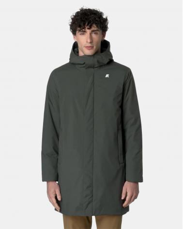 PARKA K-WAY THOMAS WARM OTTOMAN BROWN GREEN