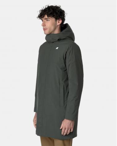 PARKA K-WAY THOMAS WARM OTTOMAN BROWN GREEN