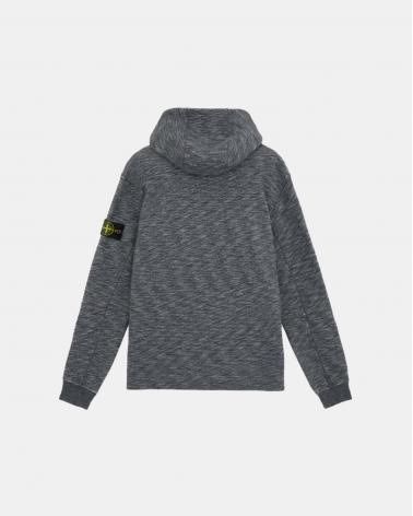 SWEAT STONE ISLAND ZIPPE 65438 0062  