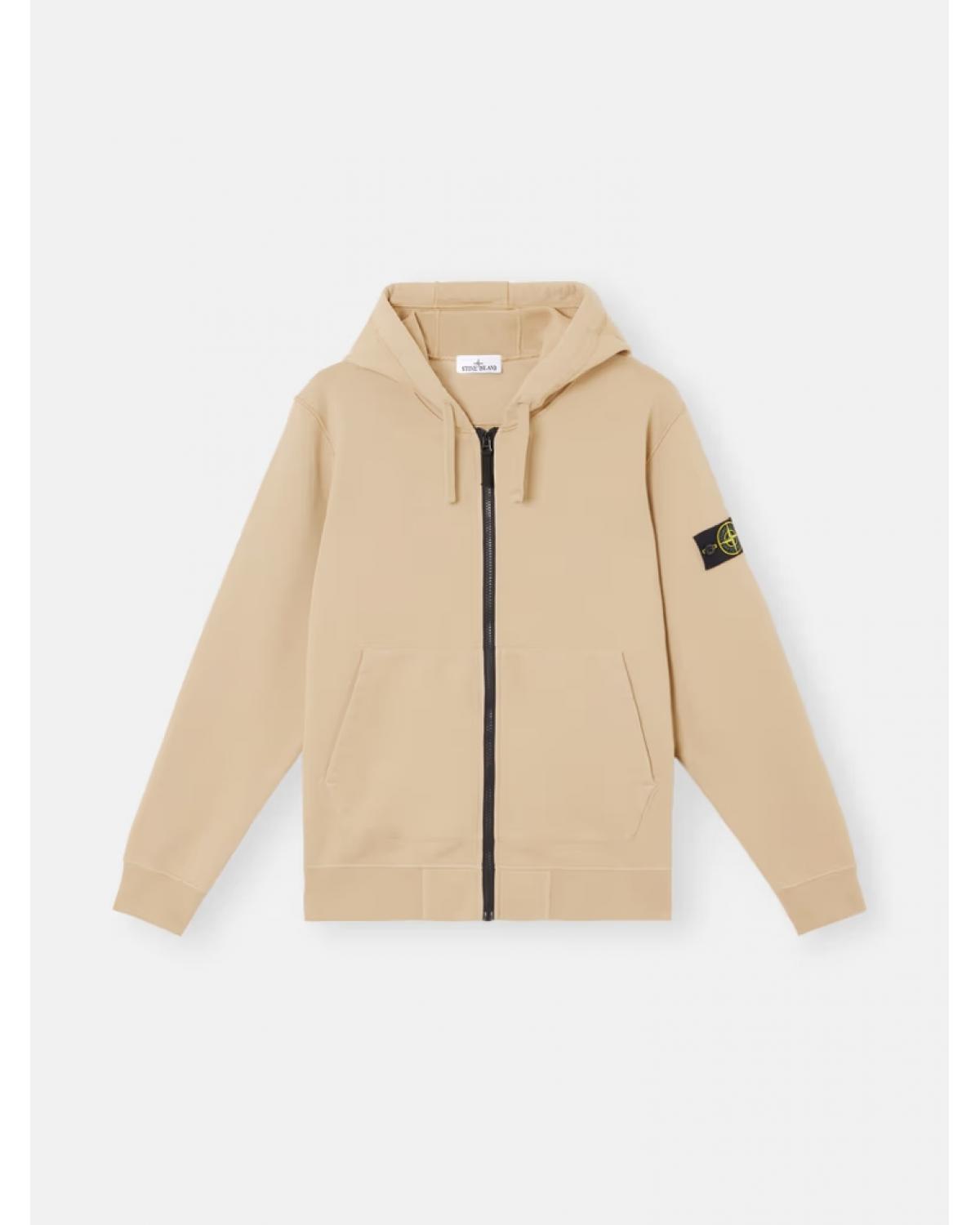 GILET SWEAT STONE ISLAND 6104251 009A-BEIGE