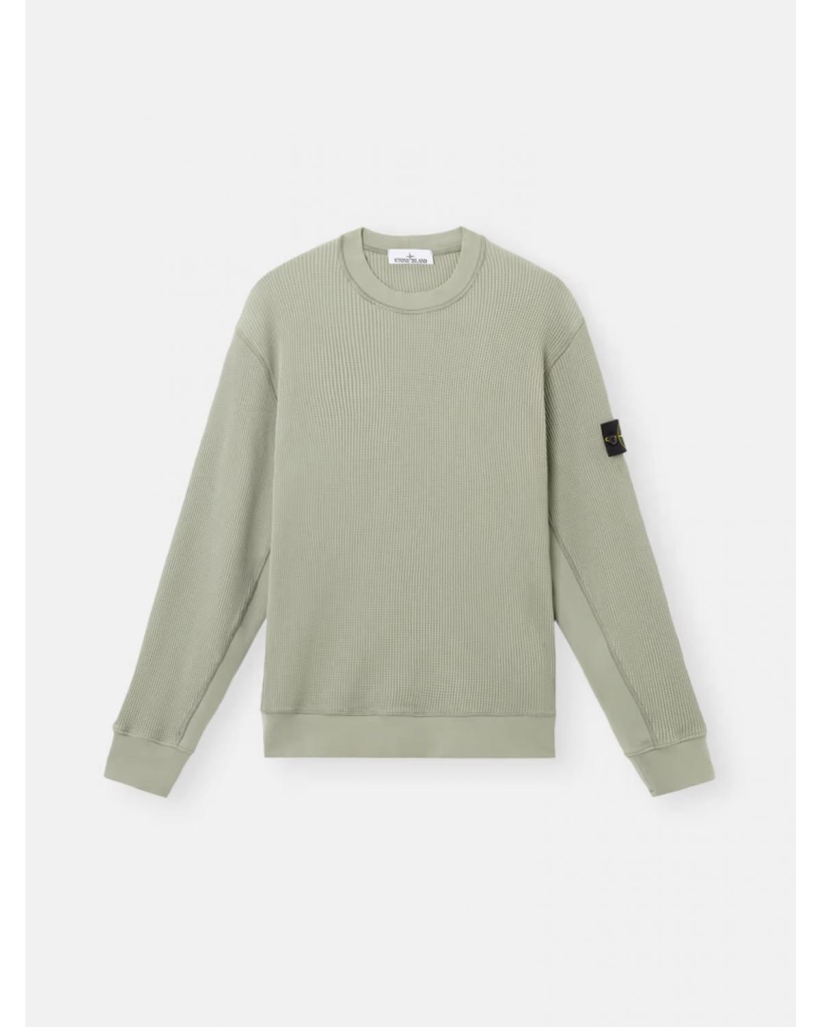 SWEAT STONE ISLAND 6100008 0055 VERT