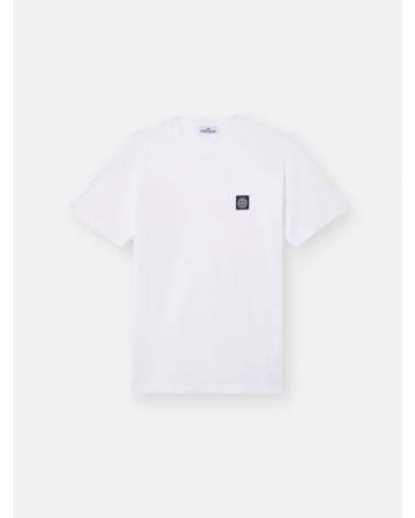 TEE SHIRT STONE ISLAND 2100039 0013  BLANC