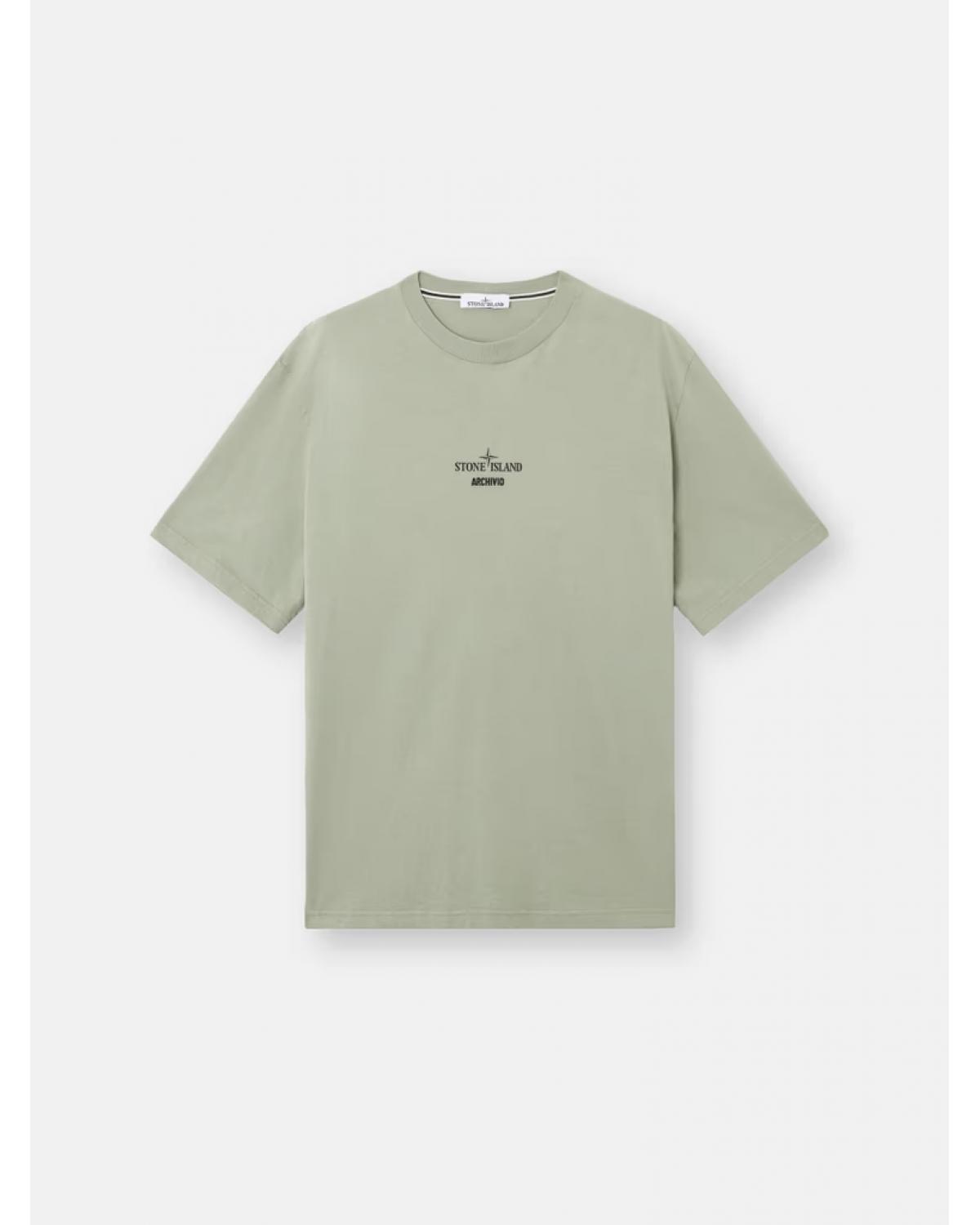 TEE SHIRT STONE ISLAND 2100037 0055 VERT