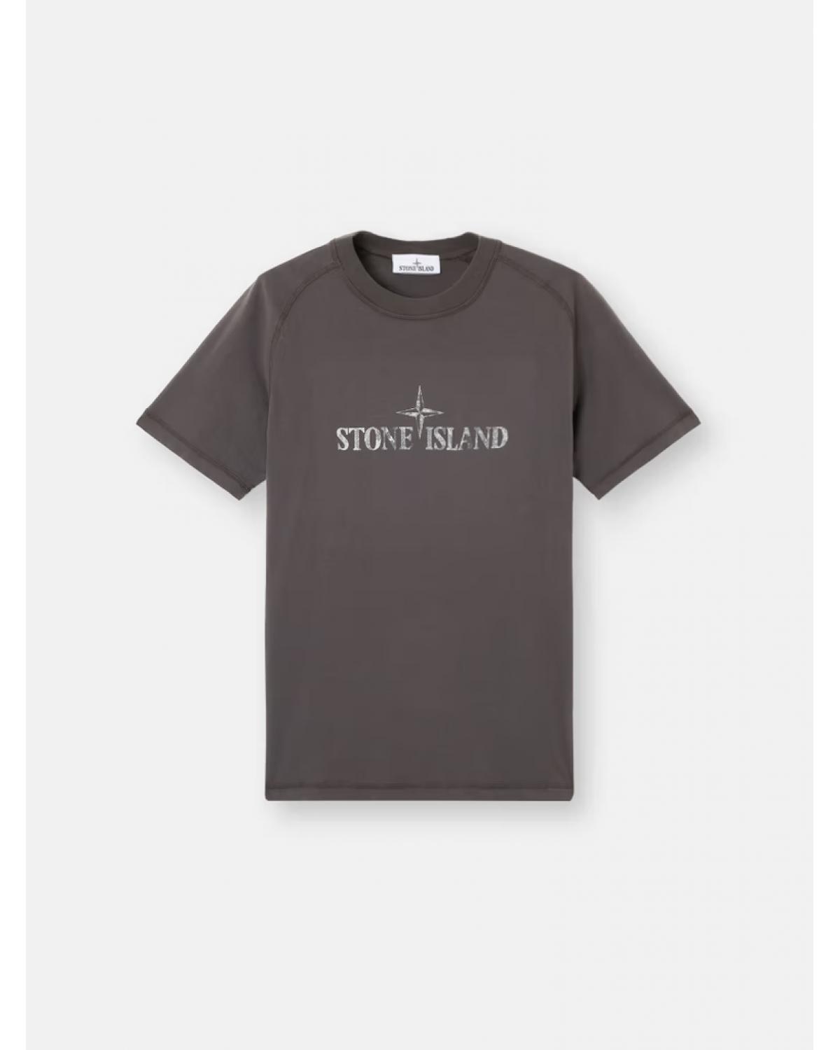 TEE SHIRT STONE ISLAND 2100020 S081 0065 Antracite