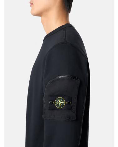 SWEAT STONE ISLAND 61003 0029 NOIR