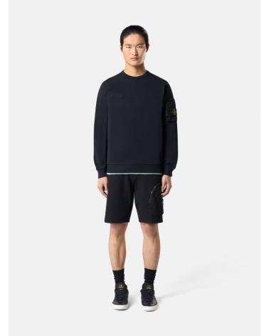 SWEAT STONE ISLAND 61003 0029 NOIR