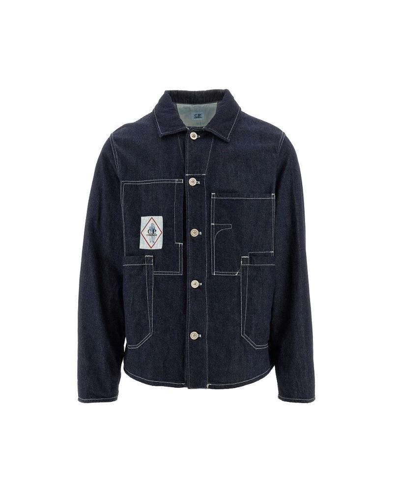 VESTE CP COMPANY  DENIM CHLORE  W156 D08 DENIM