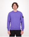 SWEAT STONE ISLAND COL ROND 56 44 51 0047 LAVANDE