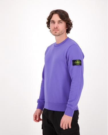 SWEAT STONE ISLAND COL ROND 56 44 51 0047 LAVANDE 