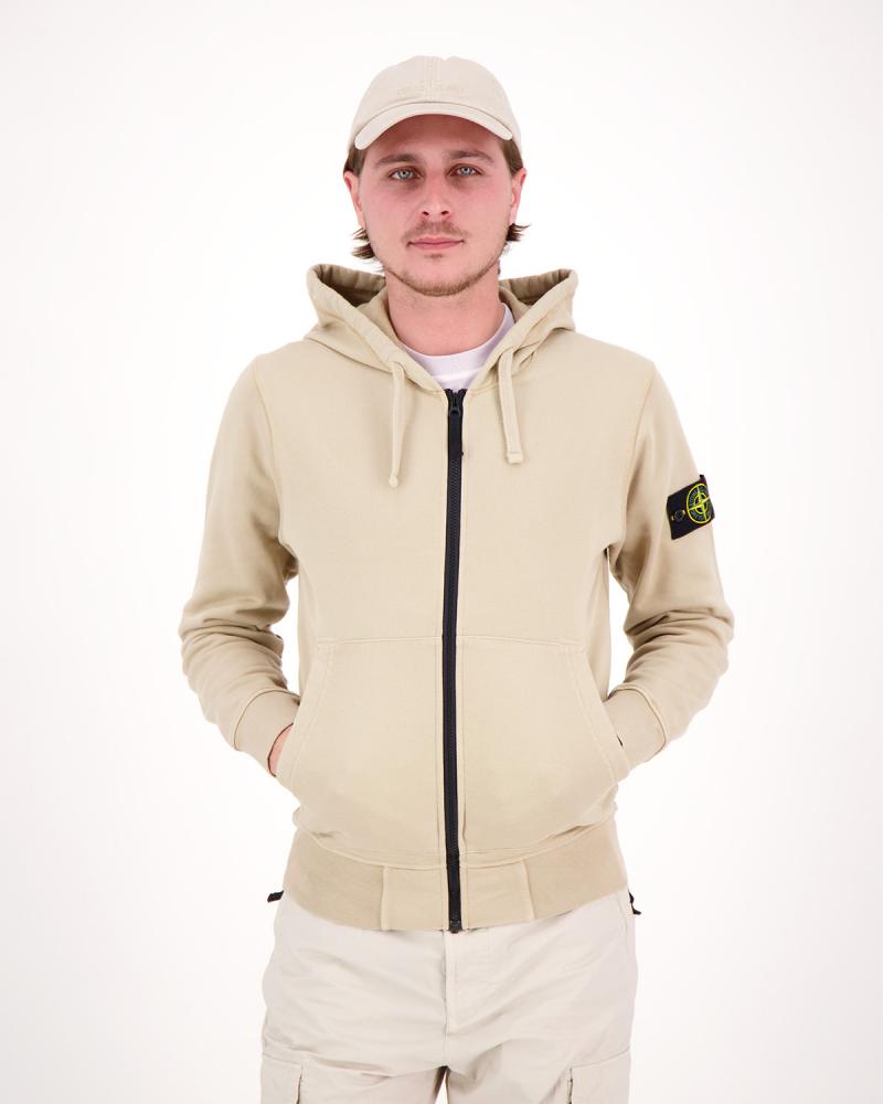 GILET SWEAT STONE ISLAND 6104251 009A-BEIGE