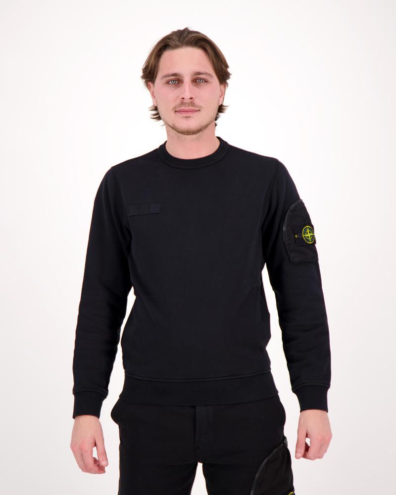 SWEAT STONE ISLAND 61003 0029 NOIR