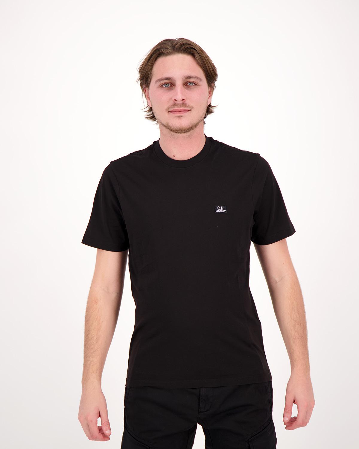 TEE SHIRT CP COMPANY TS031 999 NOIR