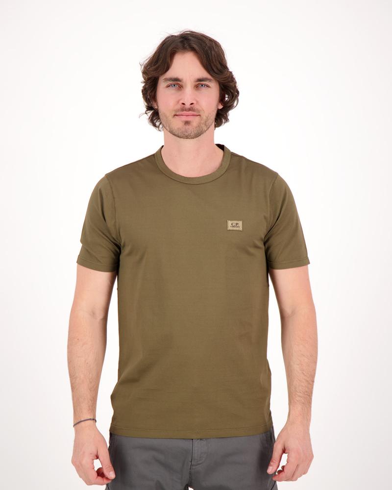 TEE SHIRT C.P COMPANY MERCERISELOGO PATCH 087 