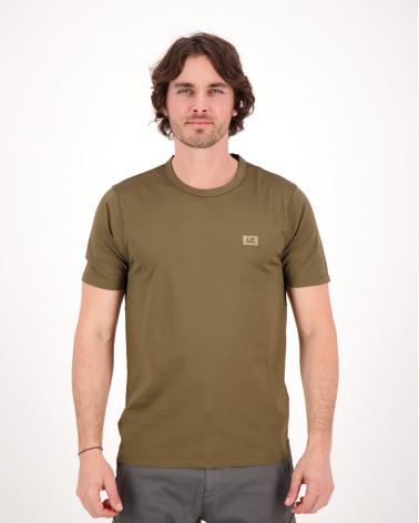 TEE SHIRT C.P COMPANY MERCERISELOGO PATCH 087 