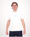 TEE SHIRT C.P COMPANY LOGO GRAPHIC S143 103 Blanc