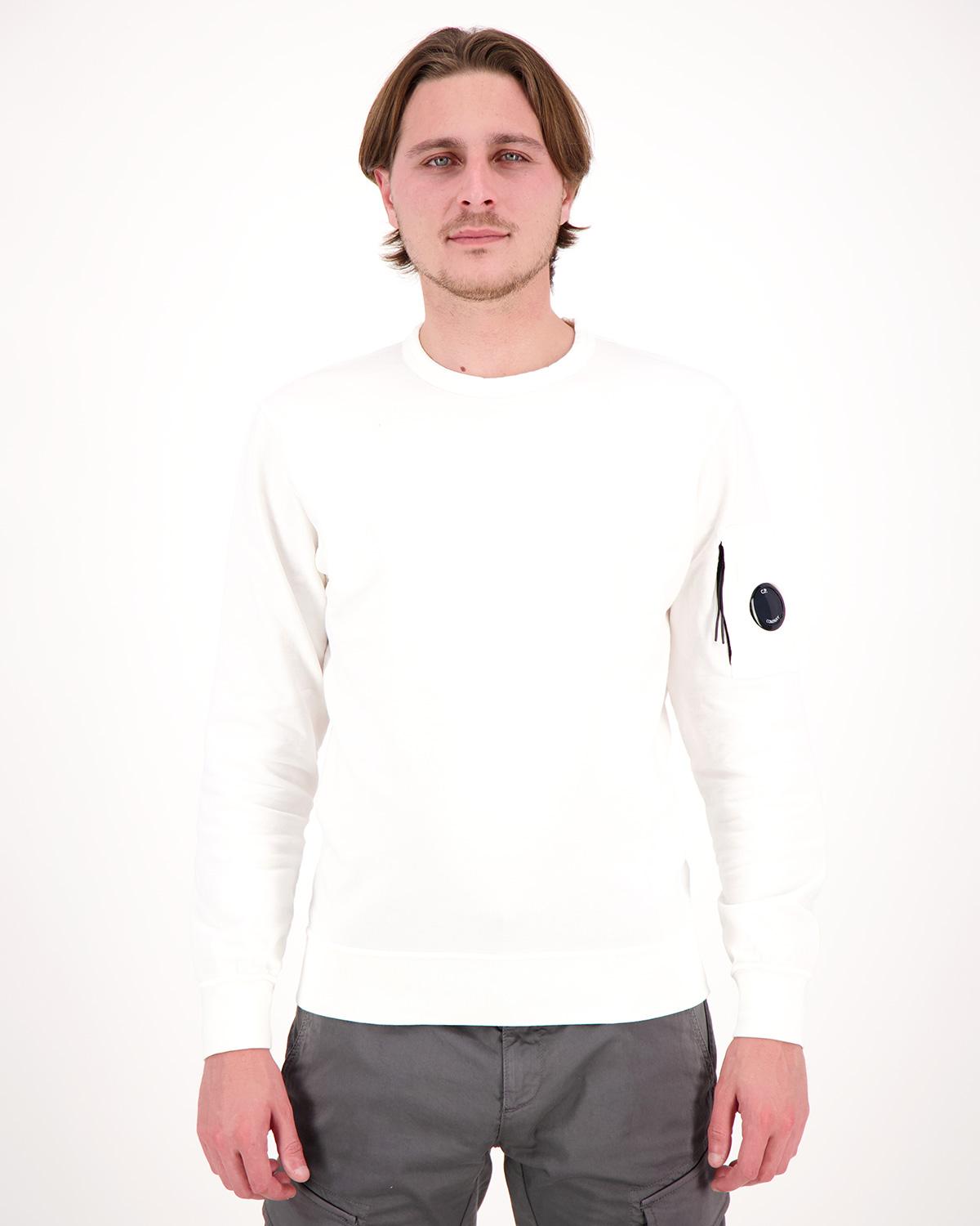 SWEAT CP COMPANY LIGHT SS019 103 BLANC