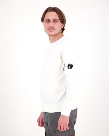 SWEAT CP COMPANY LIGHT SS019 103 BLANC