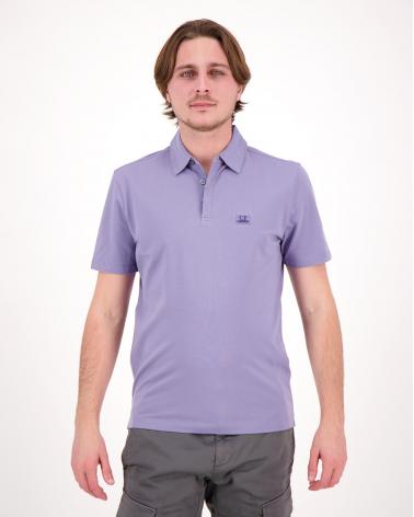 POLO C.P COMPANY STRETCH PIQUETPL165 774 Lavande