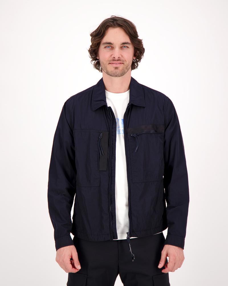 OVERSHIRT CP COMPANY CHROME FULL ZIP  LOGO S092  888