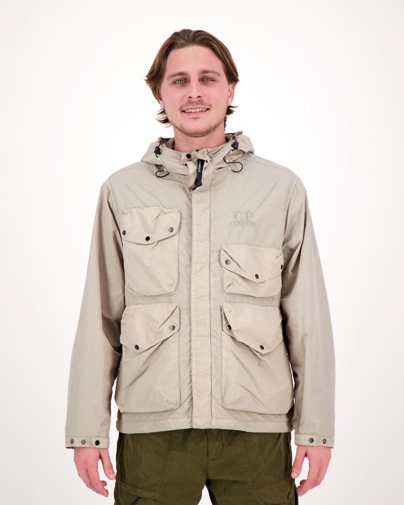 JACKET CP.COMPANY NYLON  GOOGLE W050A 327 BEIGE