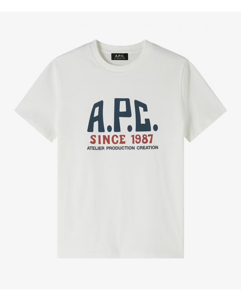 TEE SHIRT A.P.C PRINT LABEL