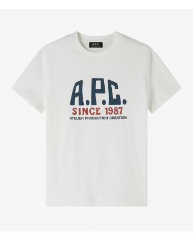 TEE SHIRT A.P.C PRINT LABEL