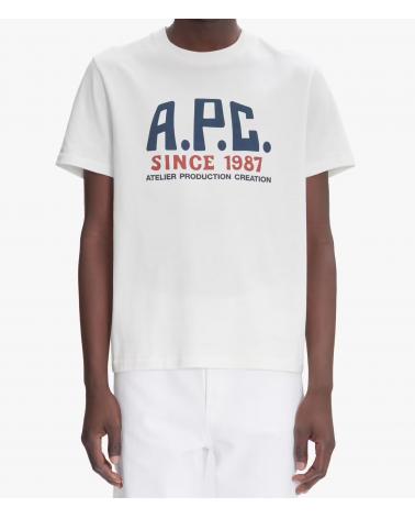 TEE SHIRT A.P.C PRINT LABEL