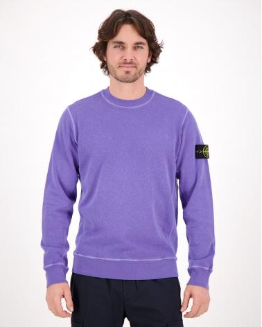 SWEAT STONE ISLAND6100020 0147 LAVANDE