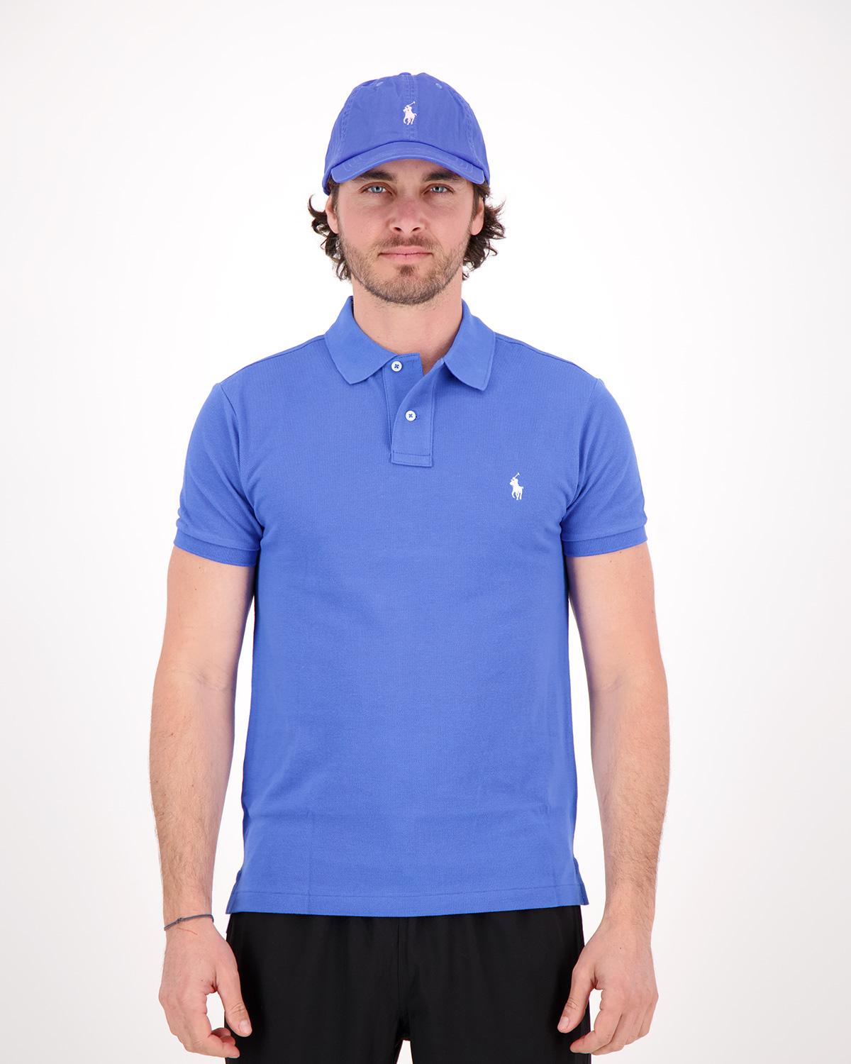 POLO RALPH LAUREN SLIM FIT BLEU