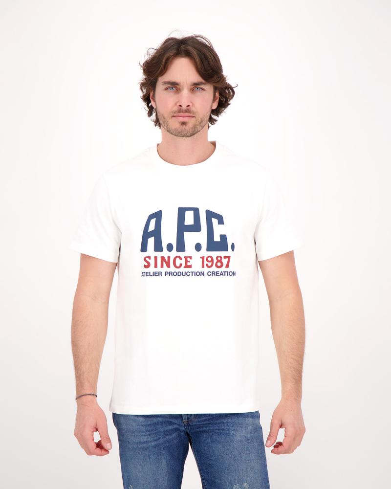 TEE SHIRT A.P.C PRINT LABEL