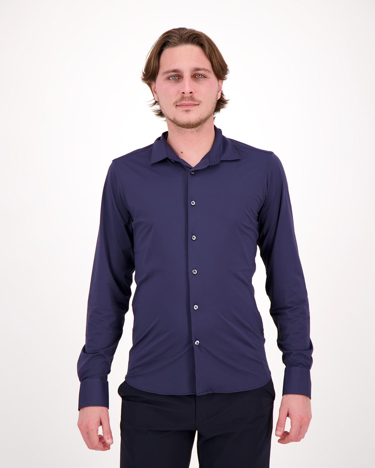 CHEMISE RRD OXFORD MARINE 