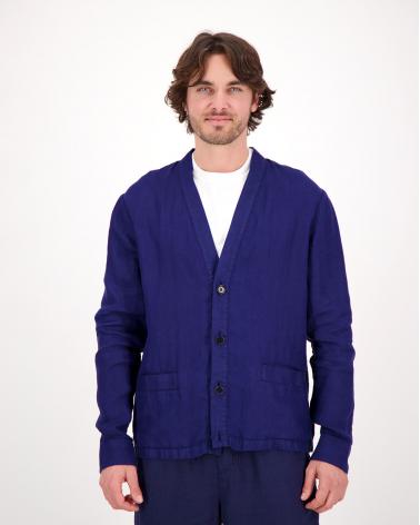 CARDIGAN  CHEMISEASPESI DAVID BLEU